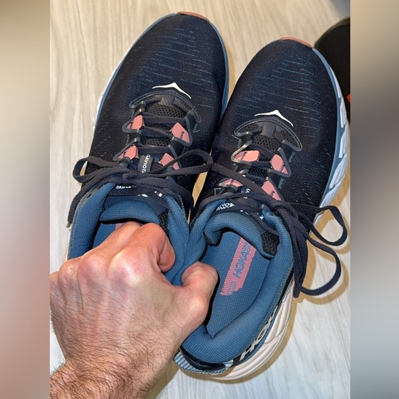 Hoka Sneakers/Shoes Gaviota 3 Color Blue/Pink Women’s Size 11D - Picture 2 of 16